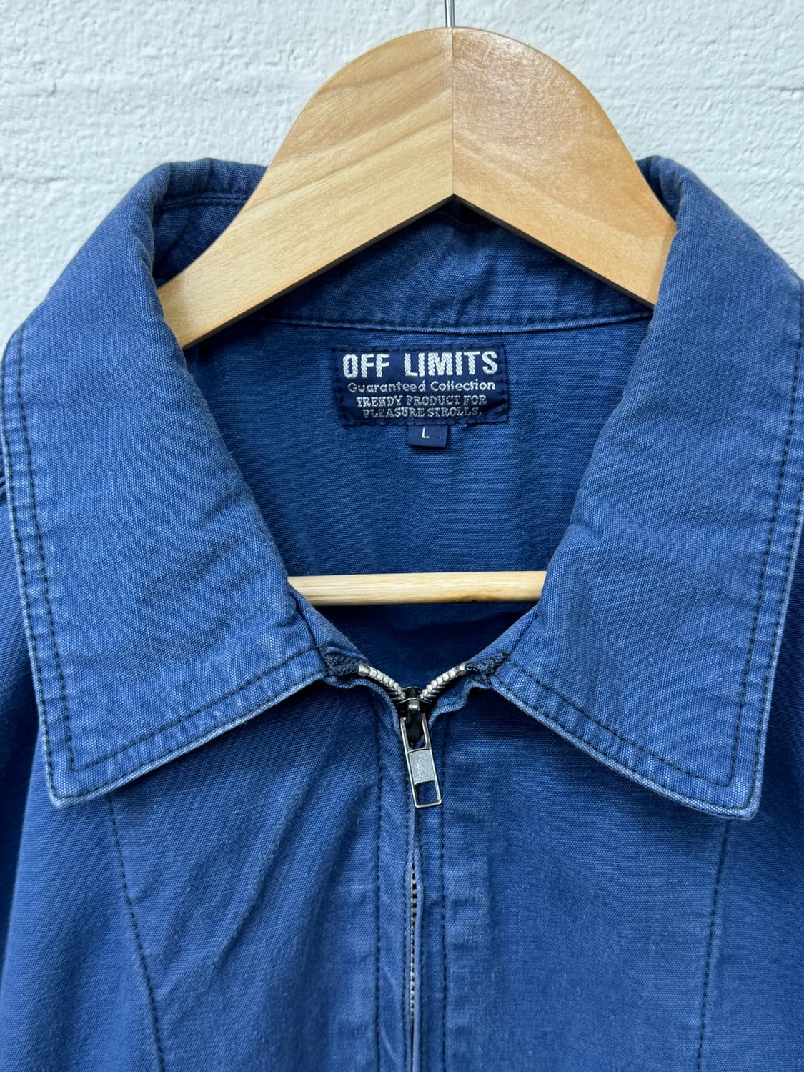 OFF LIMITS 코튼 집업(O45) 상품이미지2