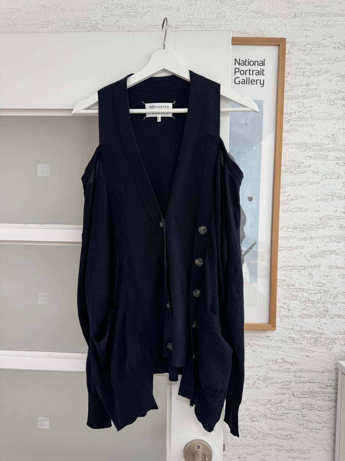 [Maison Margiela] 메종 마르지엘라 네이비 가디건 상품이미지1