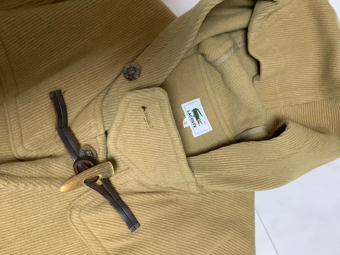 라코스테 후드 더플코트 떡볶이코트 상품이미지3