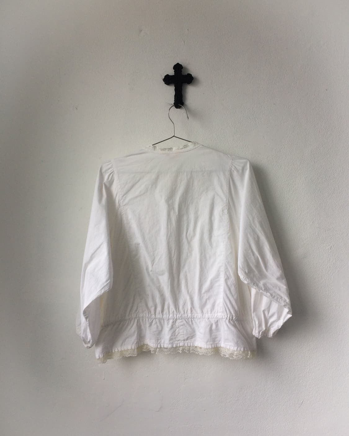 Lace trimming blouse 상품이미지4