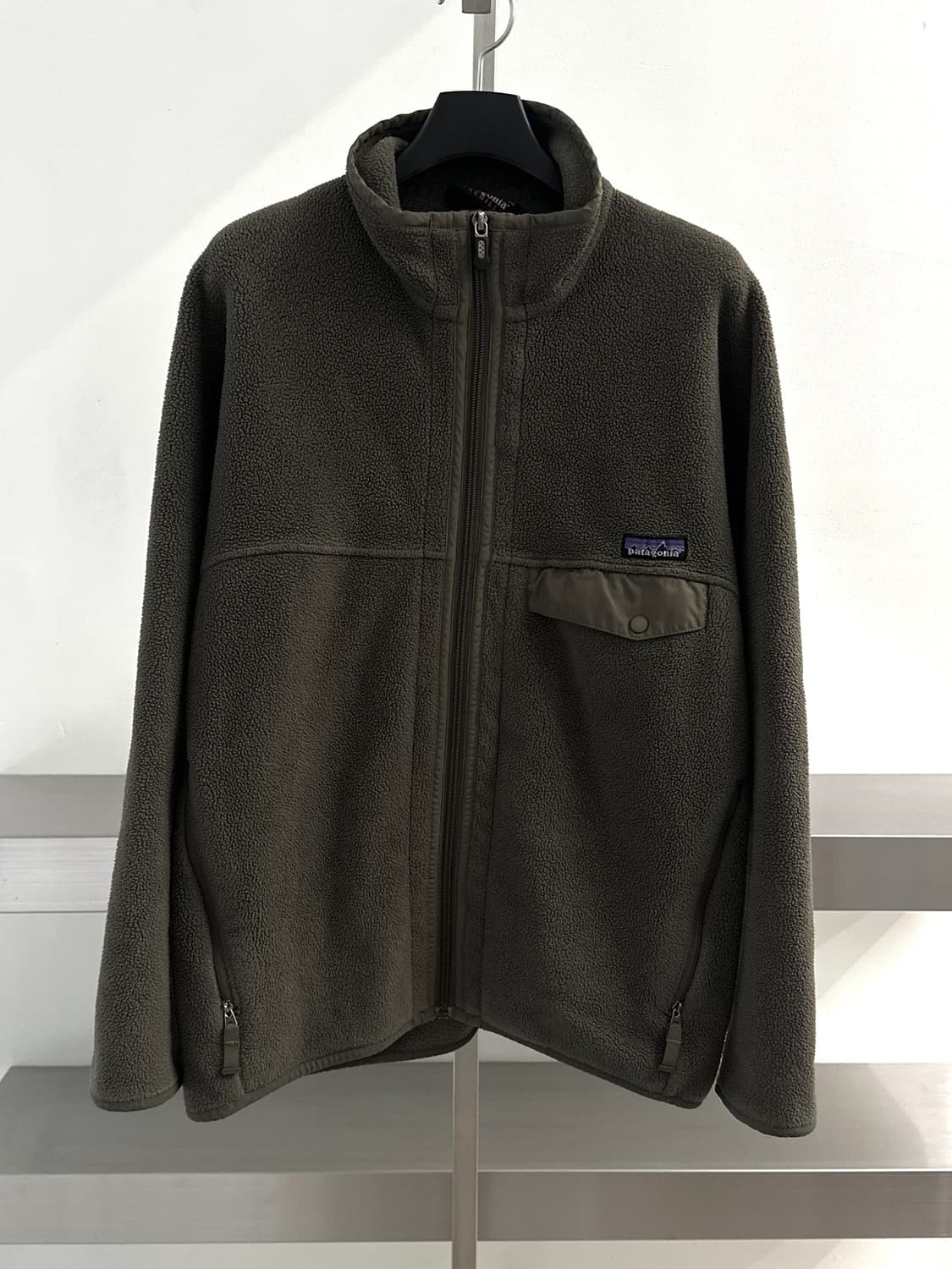 파타고니아 00s 신칠라 애쉬 카키 플리스집업  상품이미지4