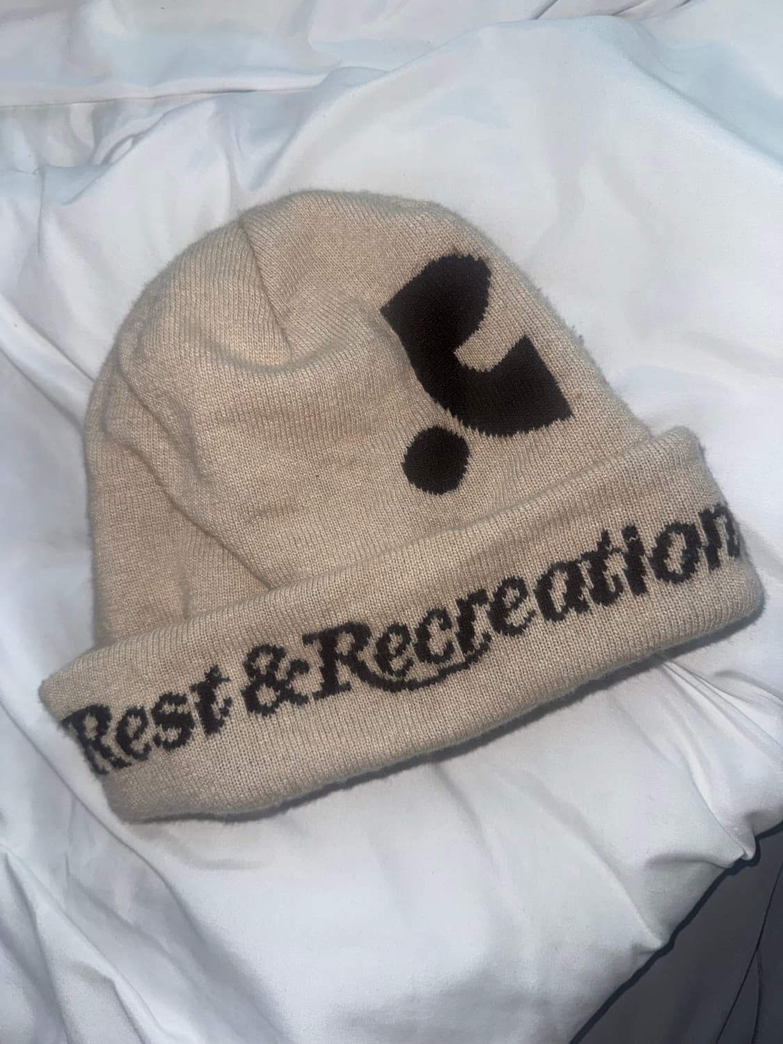 Rest&Recreation rr 비니 베이지 상품이미지1
