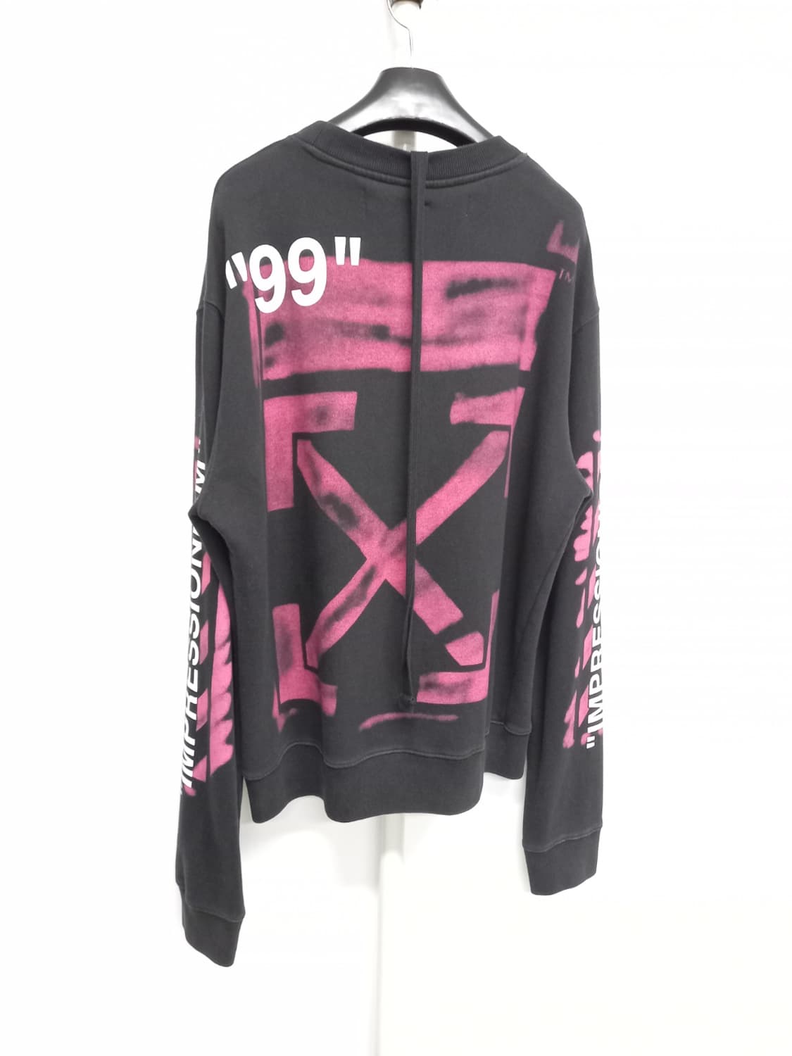 오프화이트 남성 춘추동 맨투맨 XL.L 상품이미지6