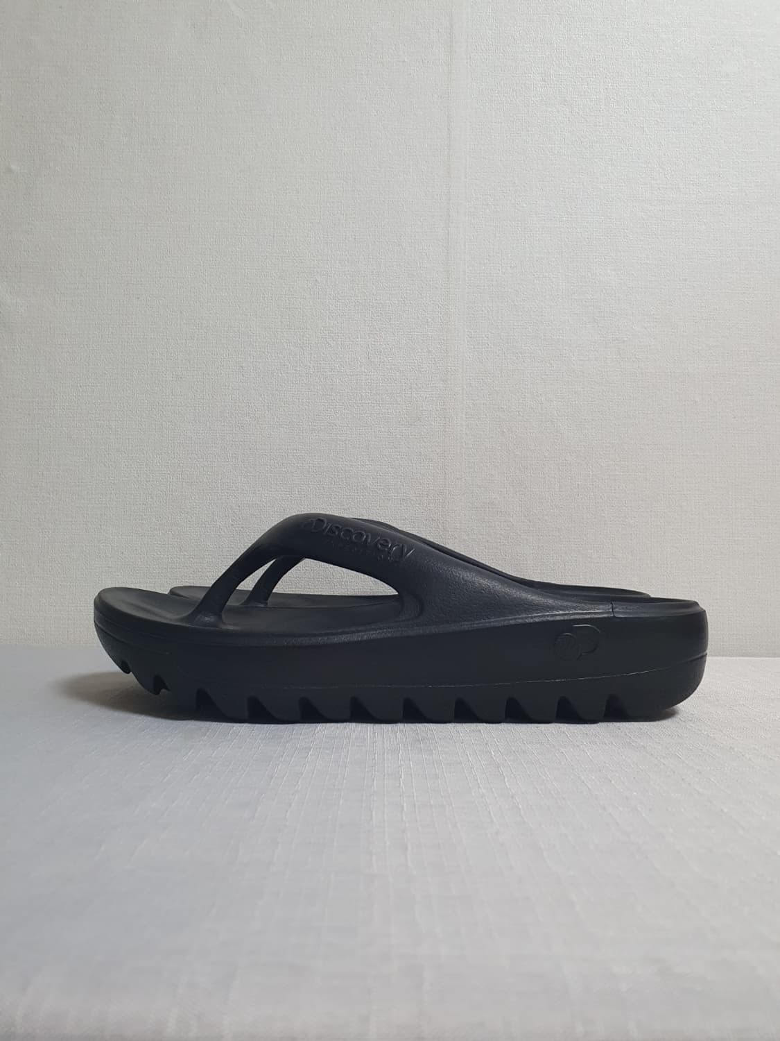 디스커버리 플립플랍 텐션 리커버리 쪼리 블랙 250mm 상품이미지2