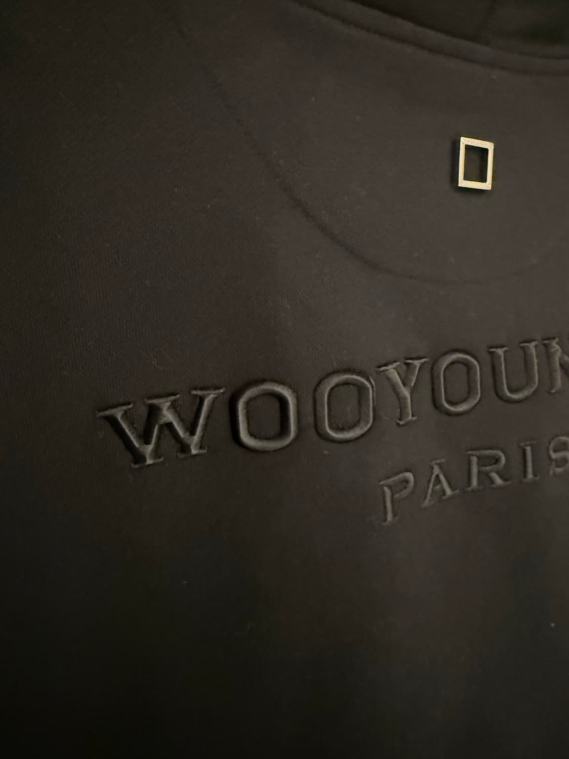 우영미 자수로고 후드 52 상품이미지3