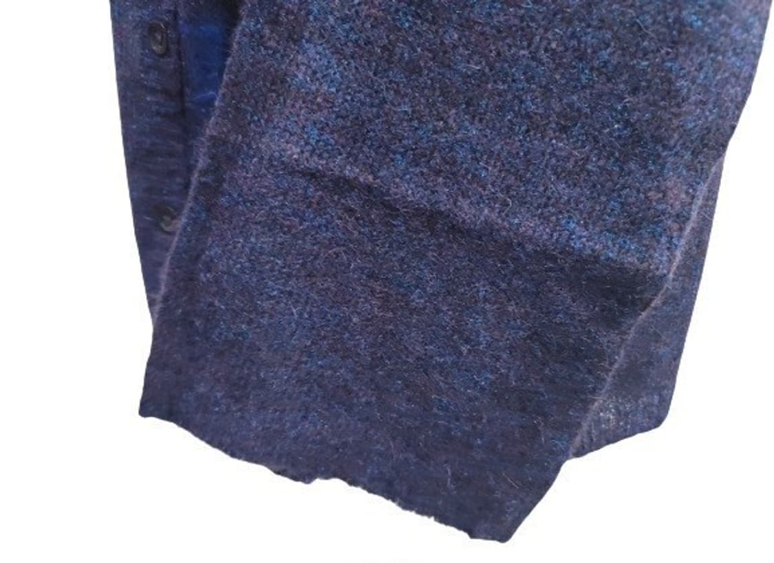 이태리 CARACTERE 플라워 네이비믹스 L 울가디건 새상품
 상품이미지7