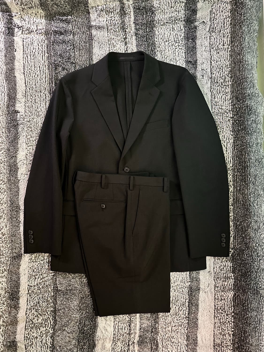 유니클로 감탄 셋업 블랙 상품이미지1