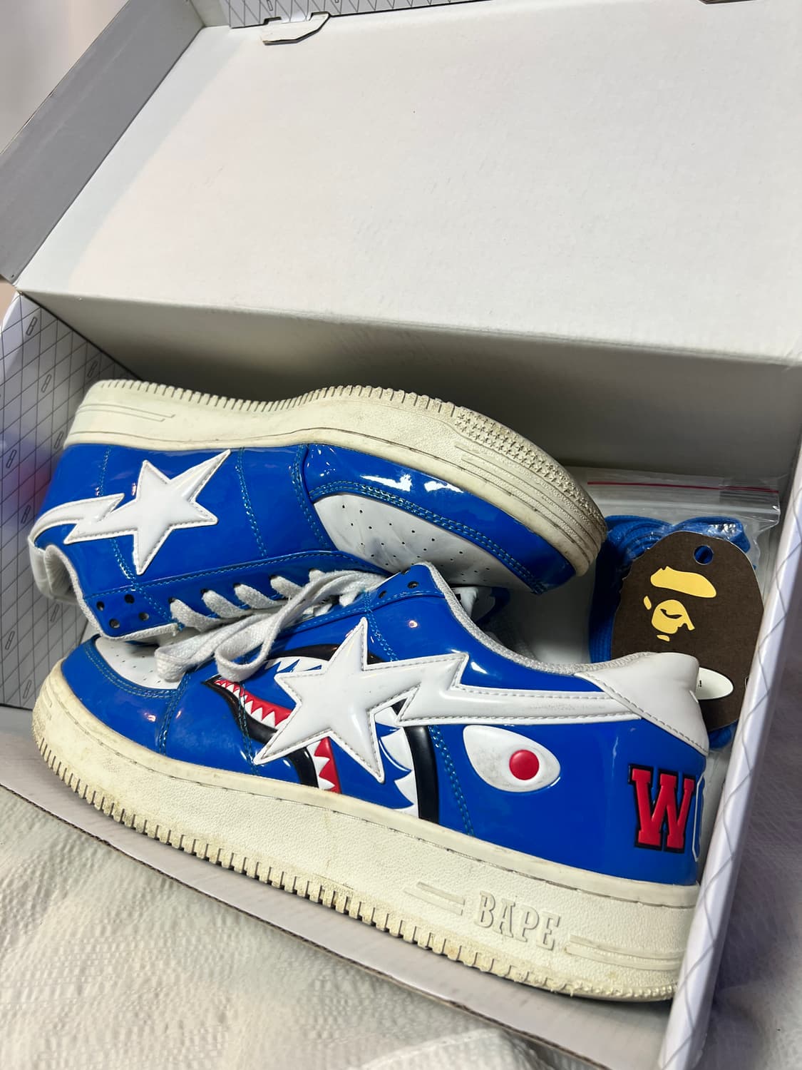 베이프스타 20주년 샤크 블루 [280] 상품이미지4