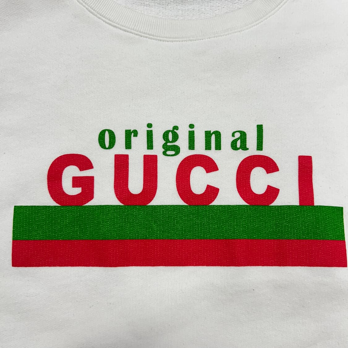 (한글택)구찌 오리지널 크루 맨투맨(L) 상품이미지5