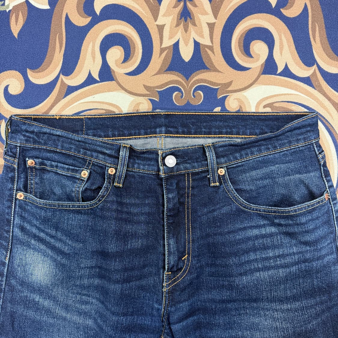 (32)리바이스 Levis502 워싱 데님팬츠 상품이미지4