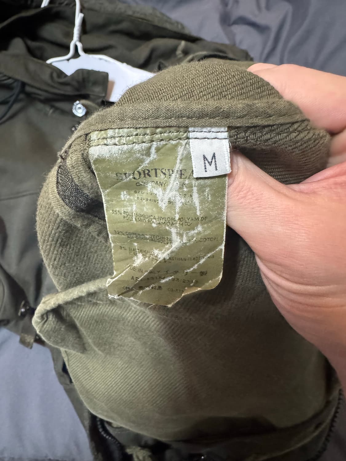 스톤아일랜드 야상 자켓 카키 상품이미지6