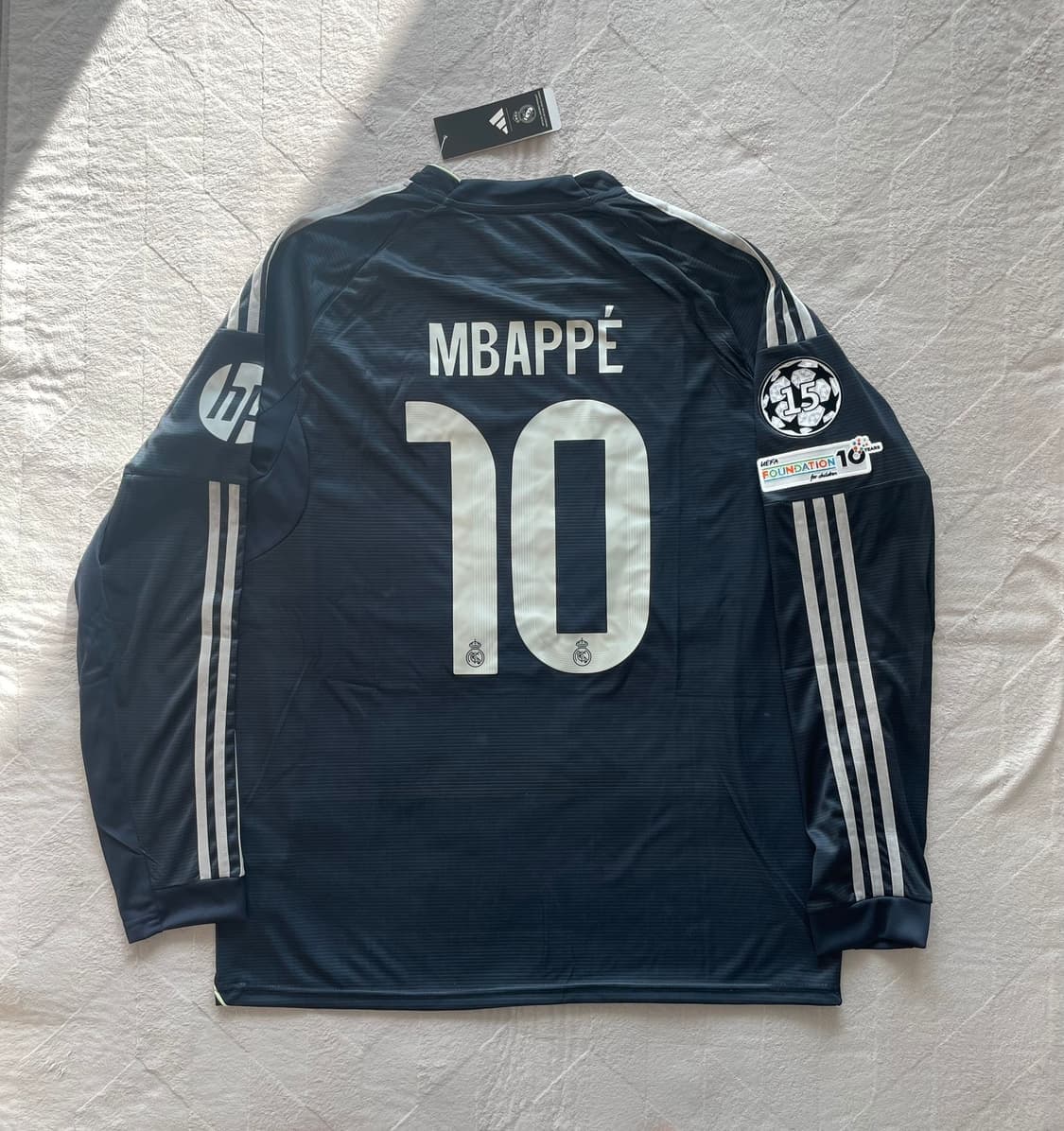 25-26 레알 마드리드 어웨이 음바페 긴팔 유니폼 상품이미지1