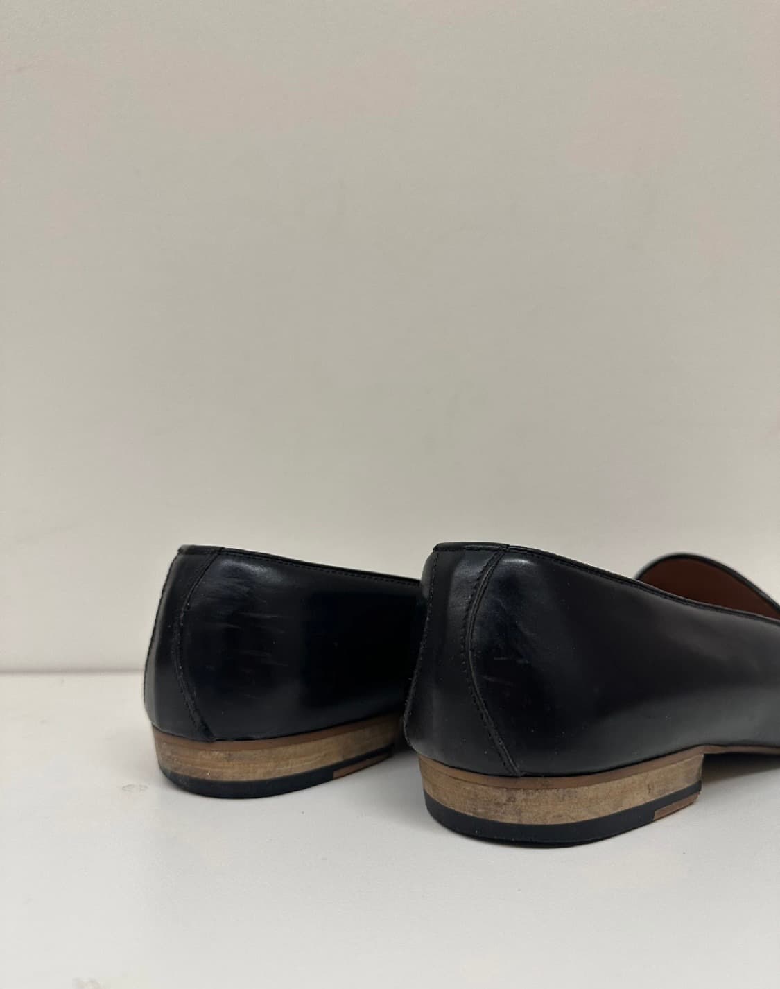 Jpn vtg 미니멀 플랫 로퍼 상품이미지4