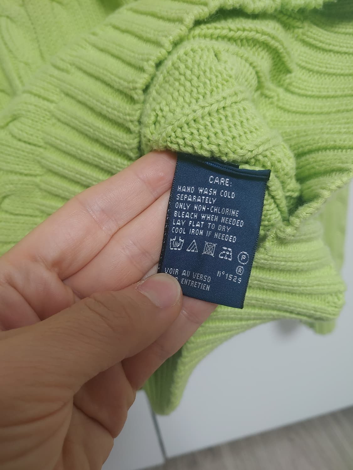 랄프로렌 폴로 꽈베기 면니트 -M사이즈 상품이미지7