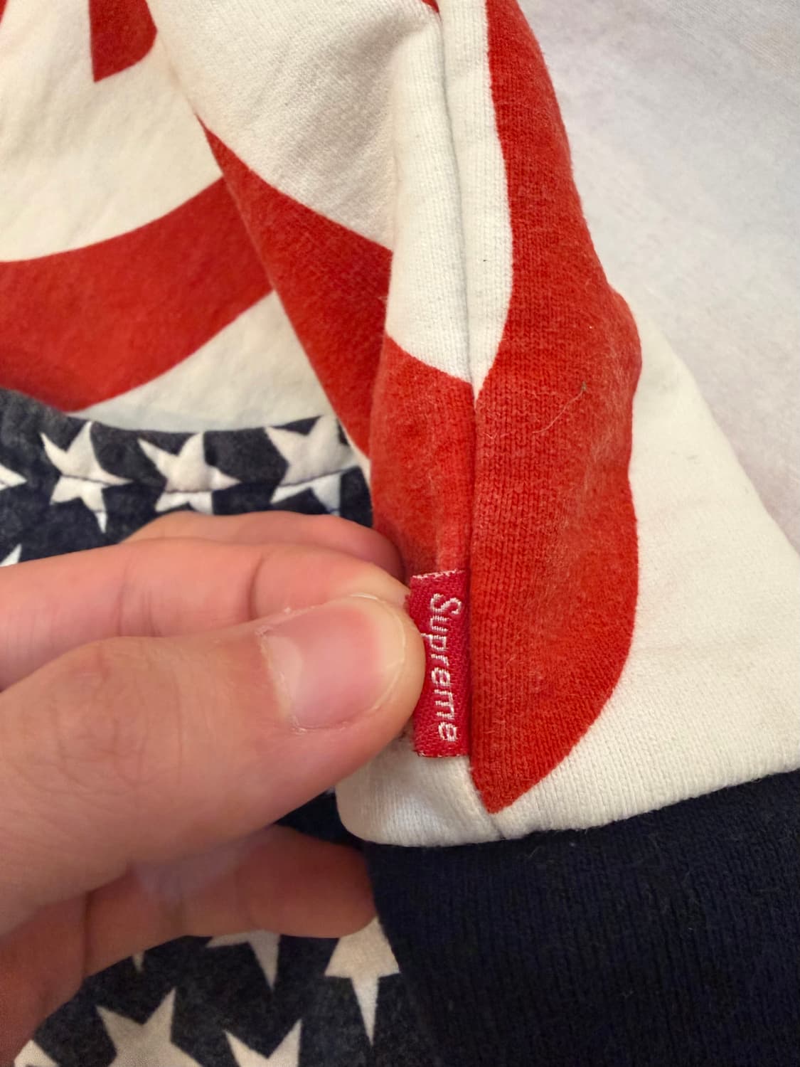 14FW 슈프림 성조기 리플렉티브 후드집업 상품이미지3