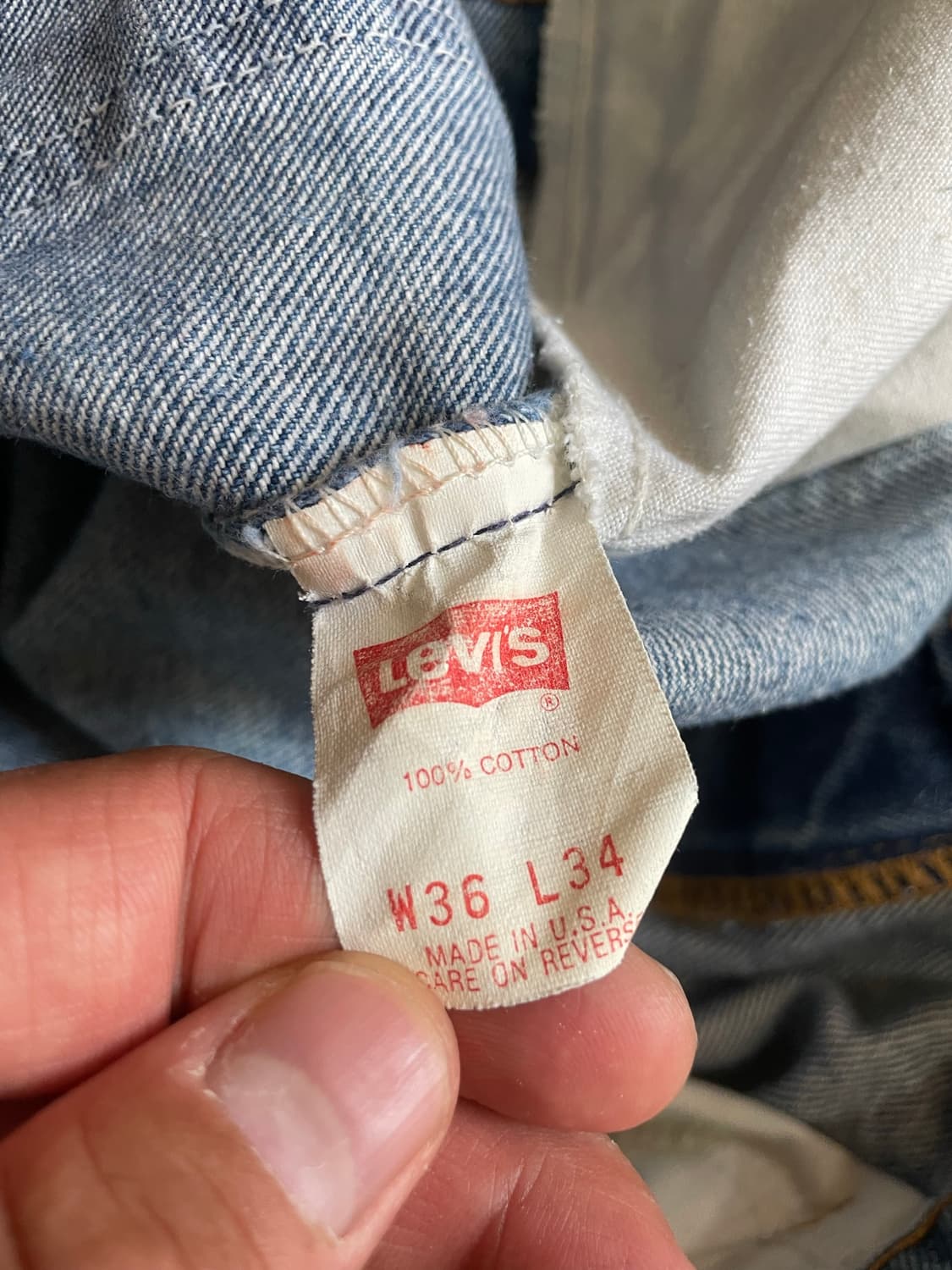 90’s MADE IN USA 오렌지탭 리바이스 517 36x34 상품이미지9