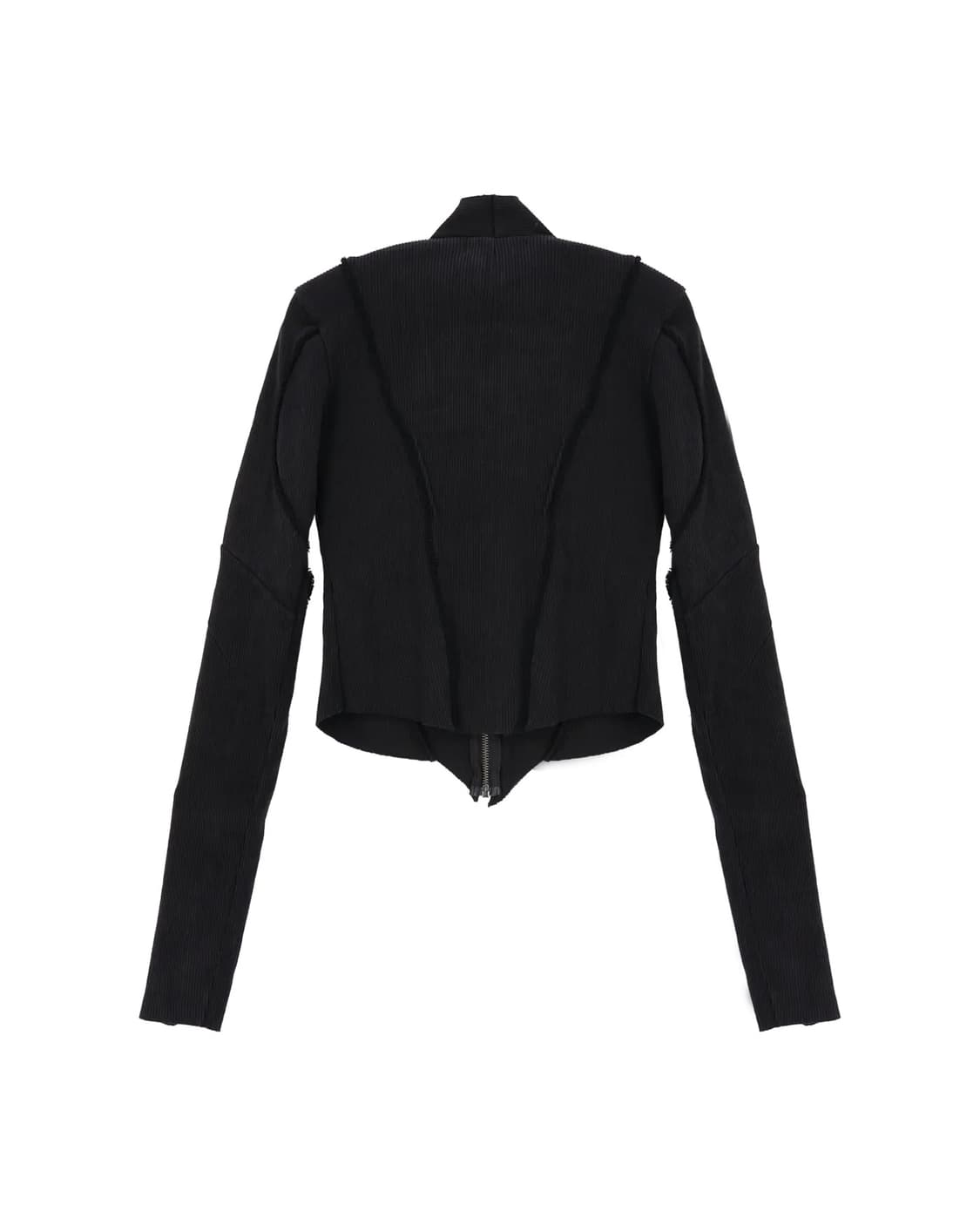 cost per kilo ACRYL ZIP JACKET BLACK 니트  상품이미지2