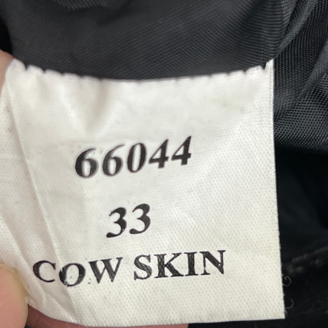 VTG 빈티지 블랙 소가죽 팬츠 33 상품이미지7