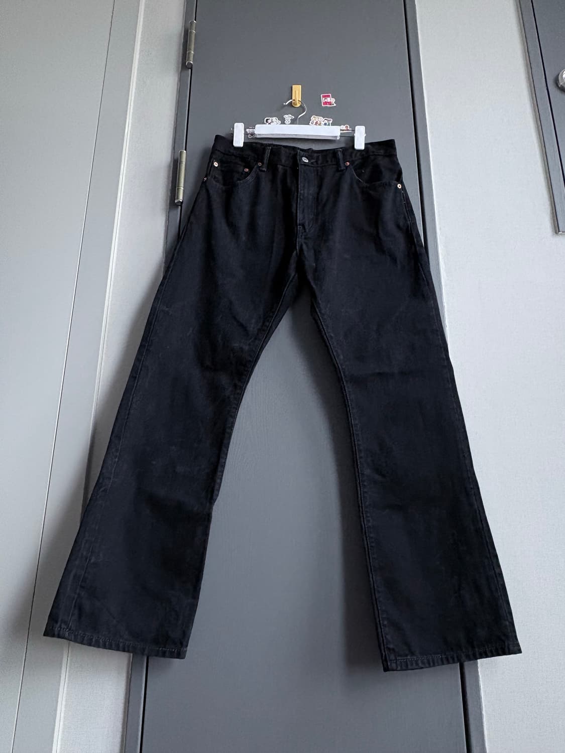 (34x32) 리바이스 517 블랙진 상품이미지1