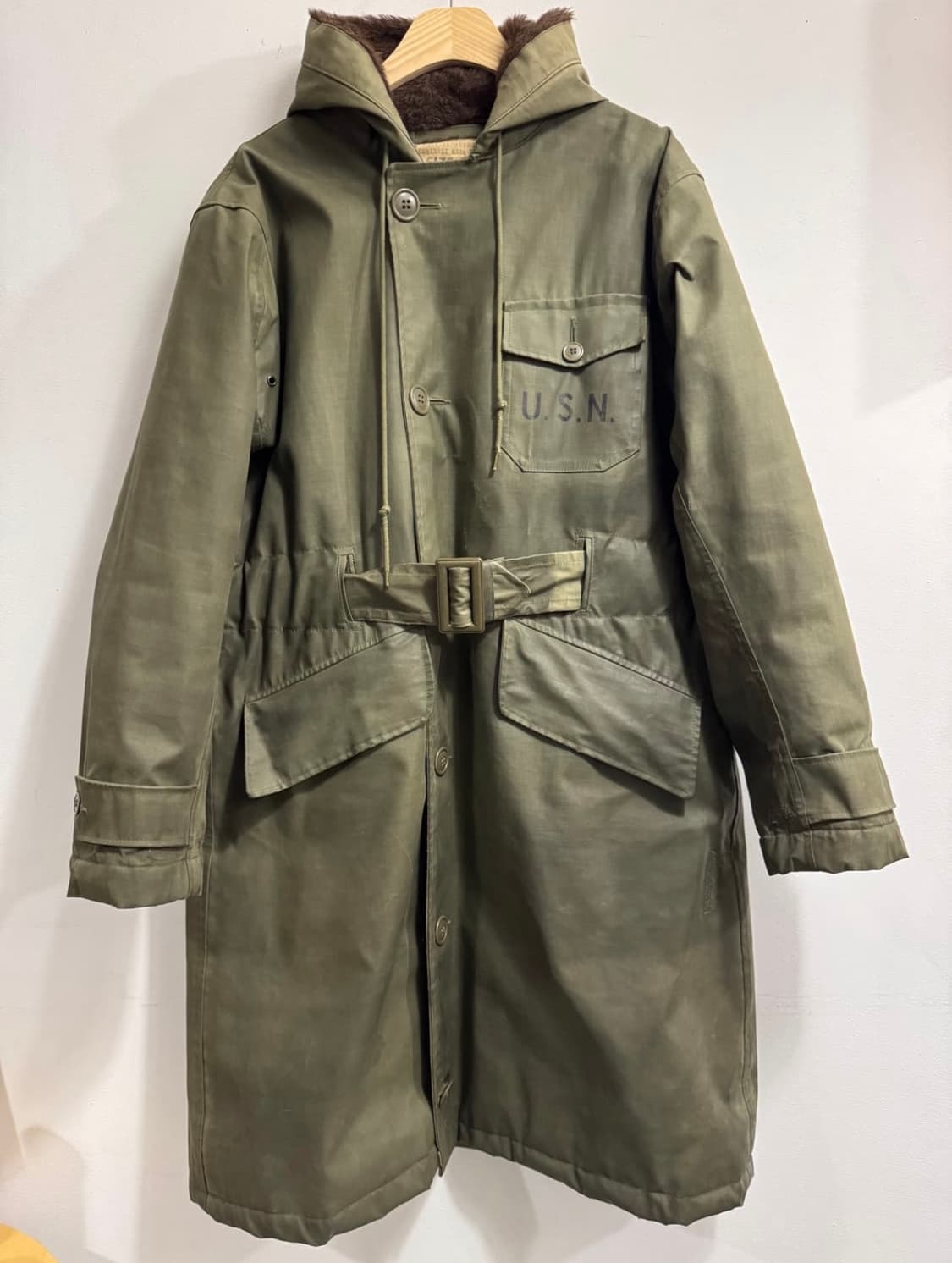40s ww2 us navy n-2 deck coat   상품이미지1