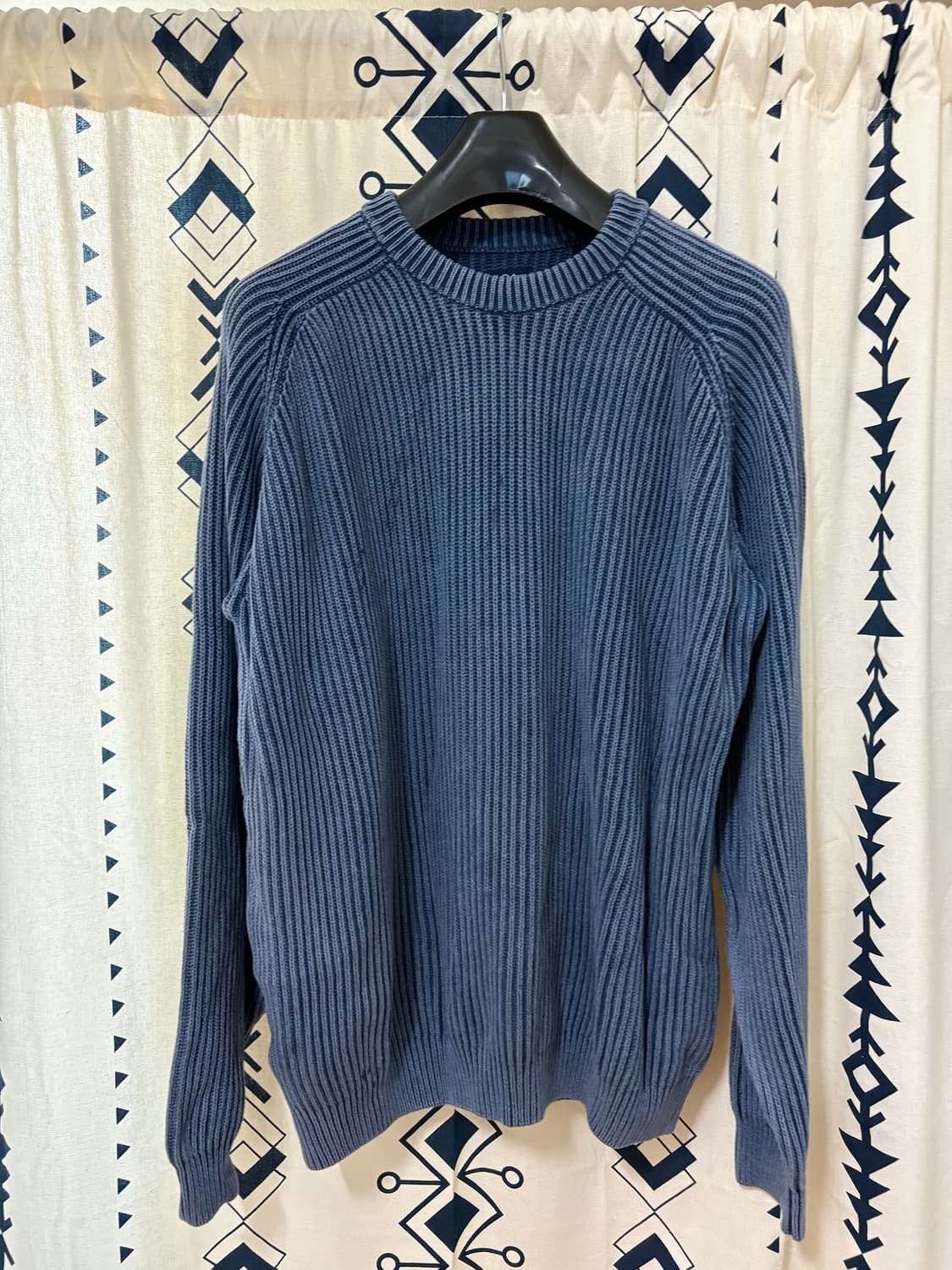 노아 / 서머 셰이커 스웨터 네이비  상품이미지3