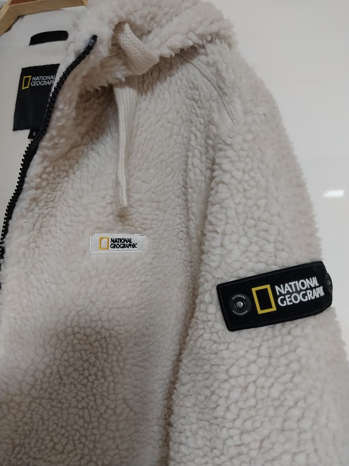 내셔널 지오그래픽 뽀글 후드 자켓  상품이미지3
