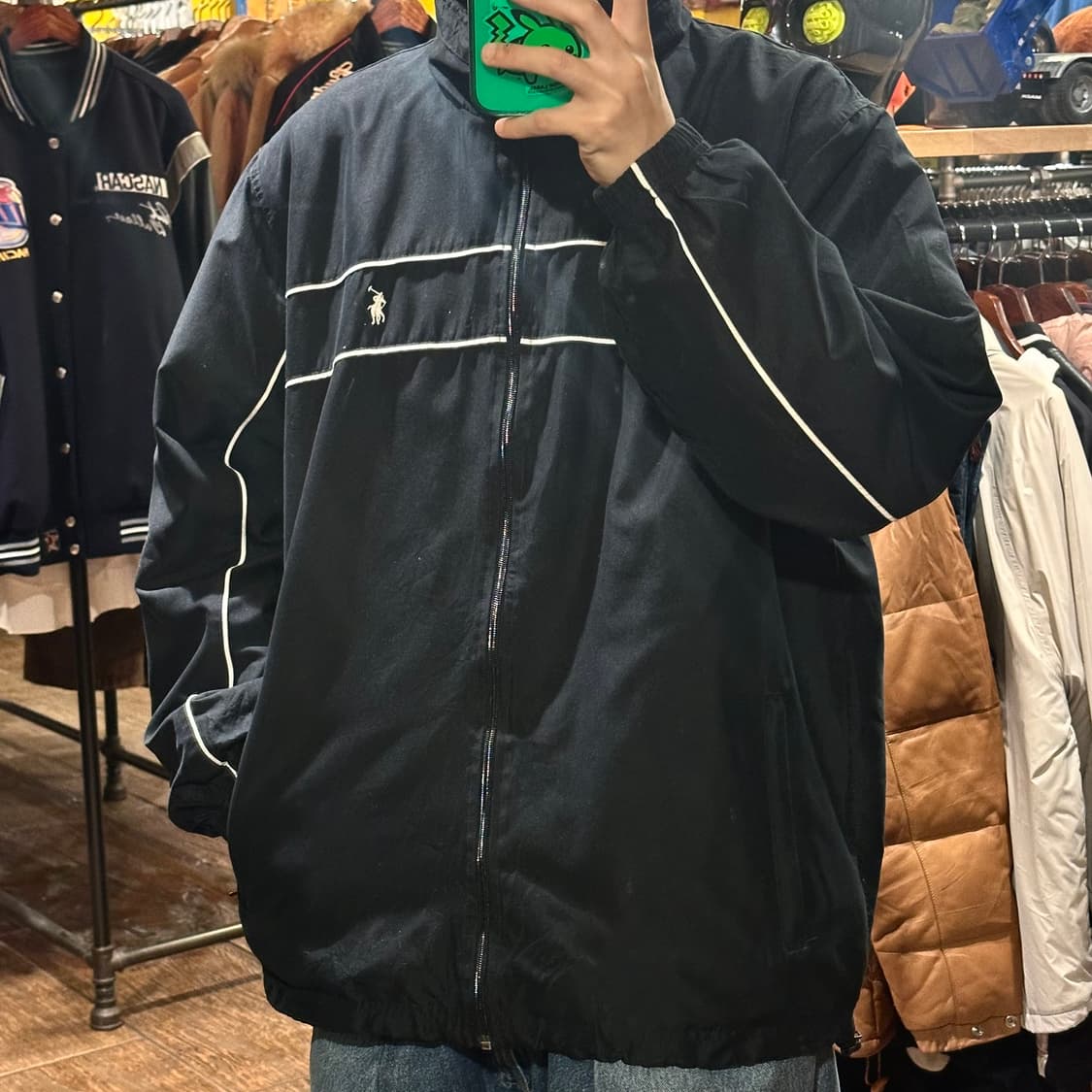 [HI] 폴로 랄프로렌 집업자켓 블랙 상품이미지3