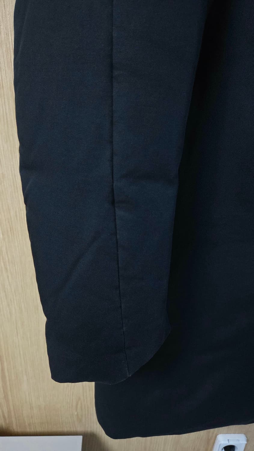 (착샷) 솔리드옴므 하이넥 패딩 코트 상품이미지10