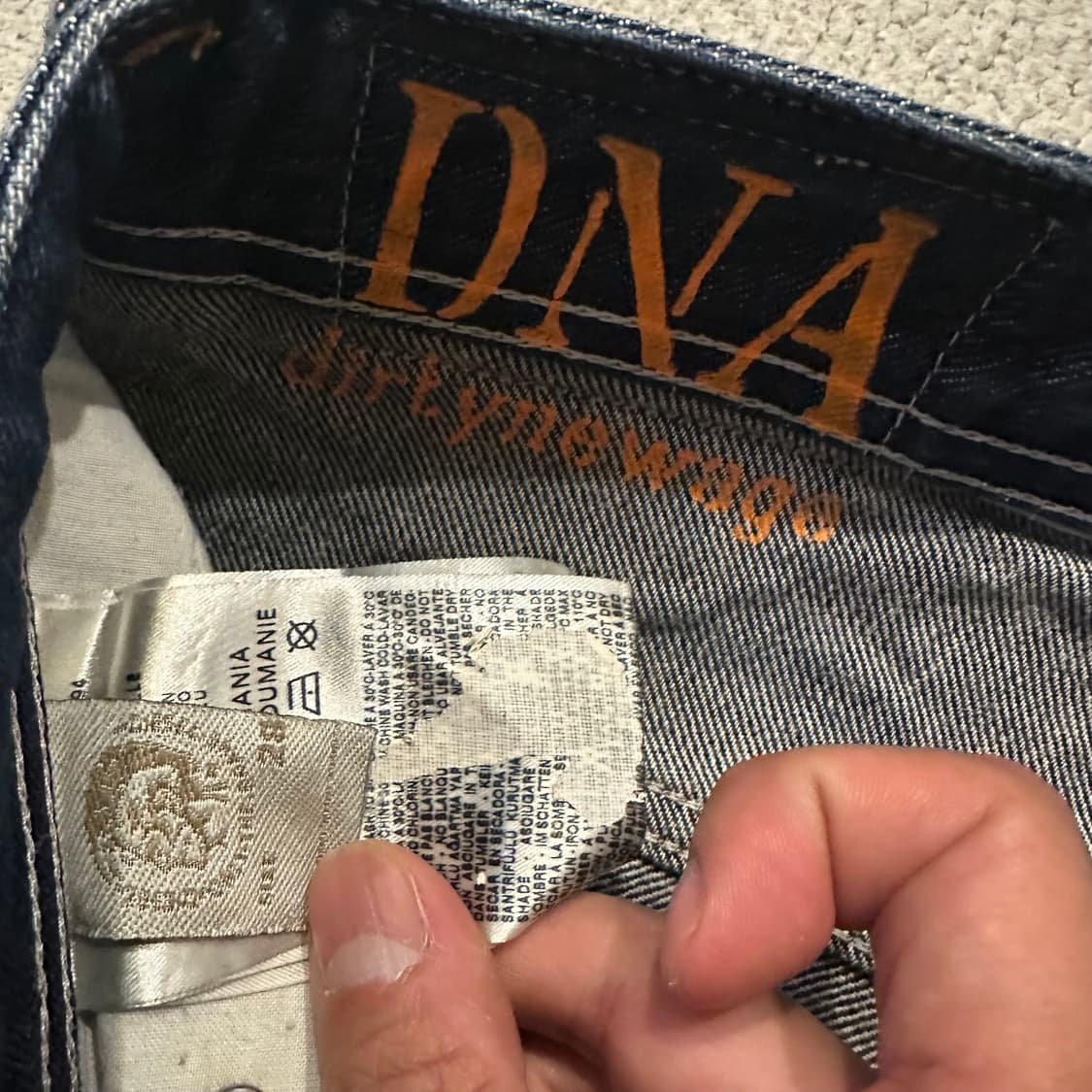 디젤 사파도 스트레이트 데님 상품이미지7