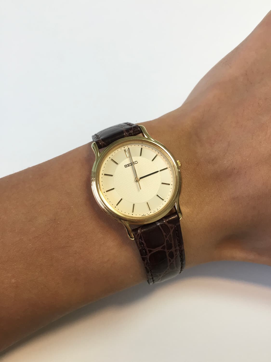 90s seiko quartz gold 상품이미지4