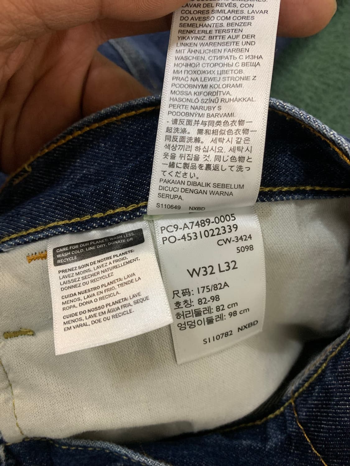 [Levi's] 리바이스 실버탭 배기 싱글 카펜터팬츠 상품이미지4