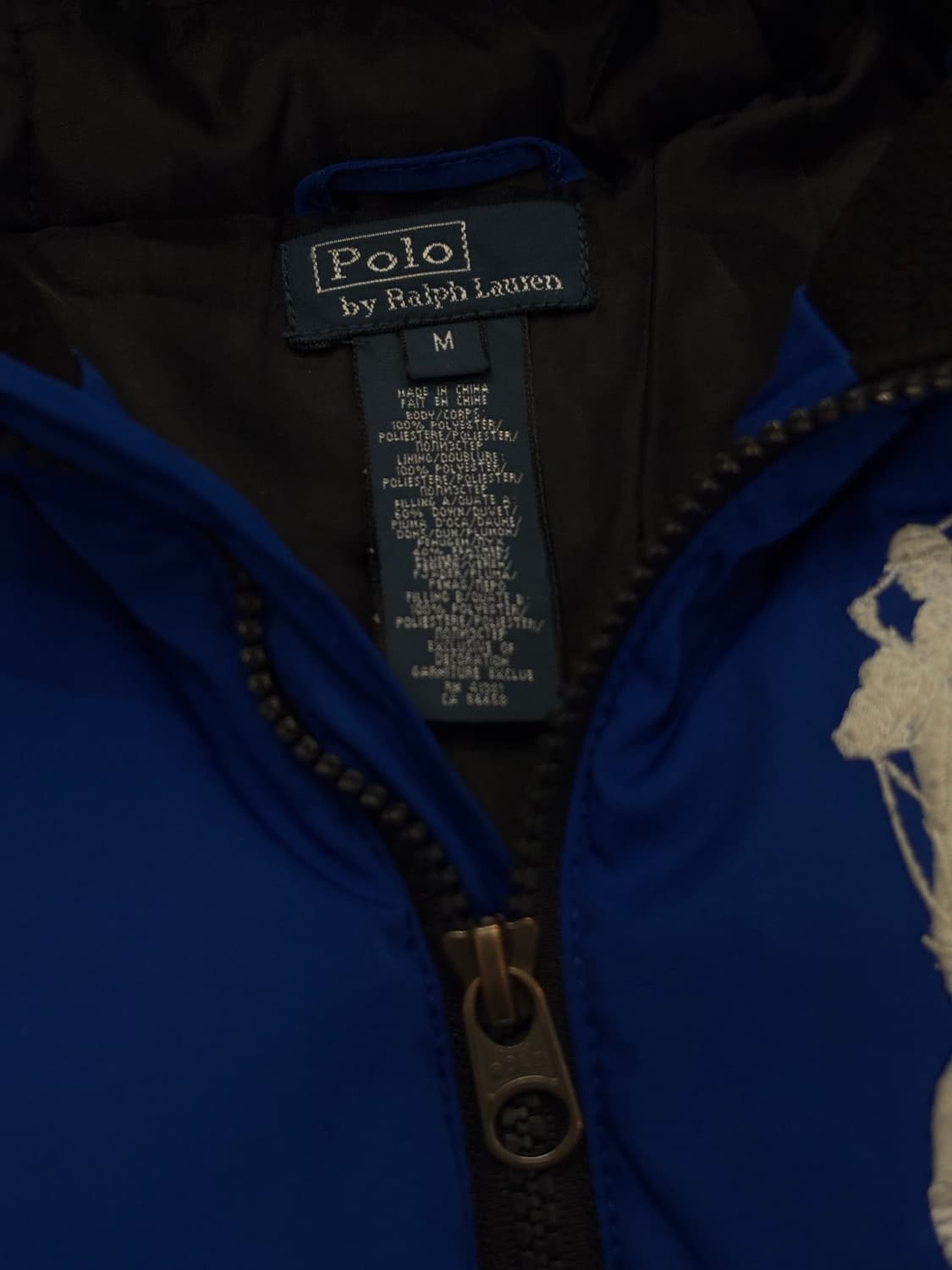 Polo 폴로랄프로렌 빅로고 덕다운 패딩 조끼 상품이미지4