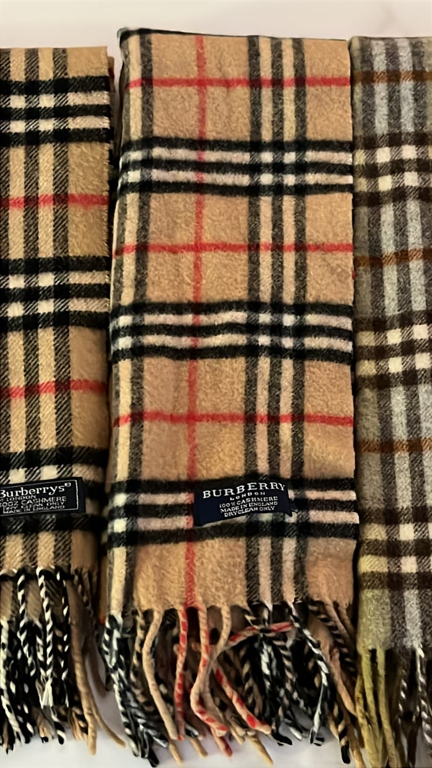 버버리 체크 머플러  상품이미지1