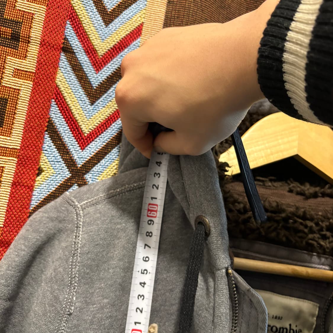 아베크롬비 울프죠 빈티지 후드자켓 후드집업 상품이미지5