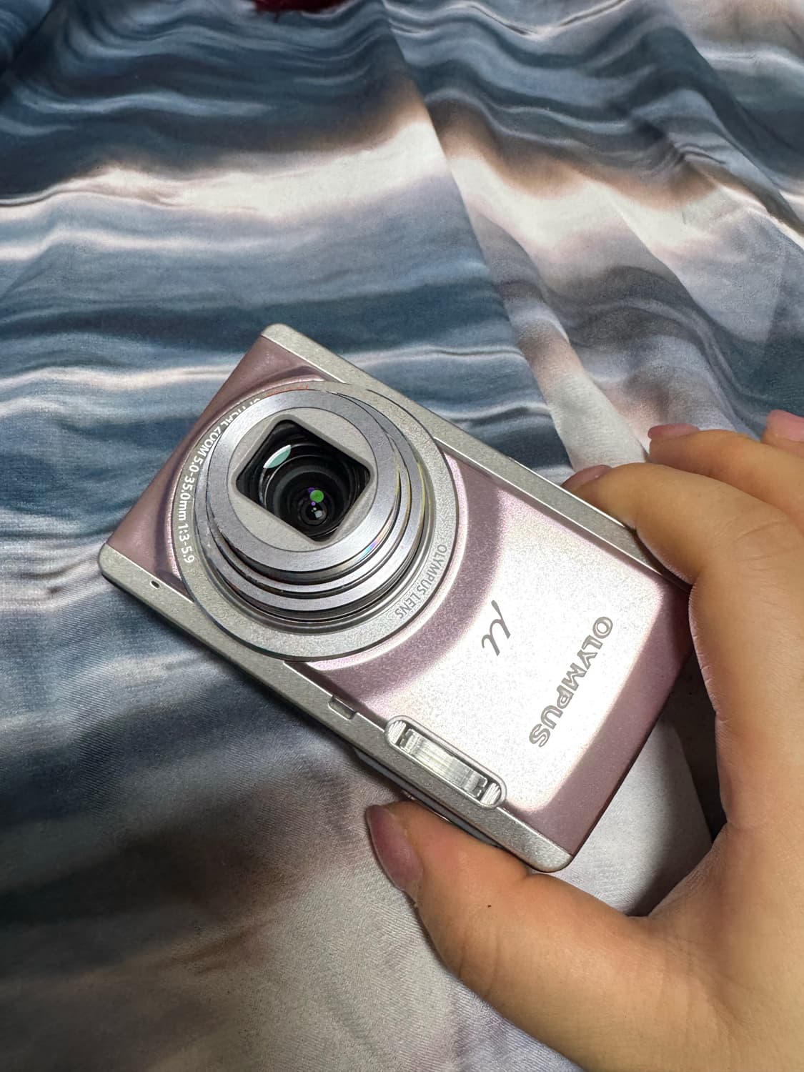 작례O) 올림푸스 뮤 7040 분홍🎀✨ 풀박스 초초미품 상품이미지3