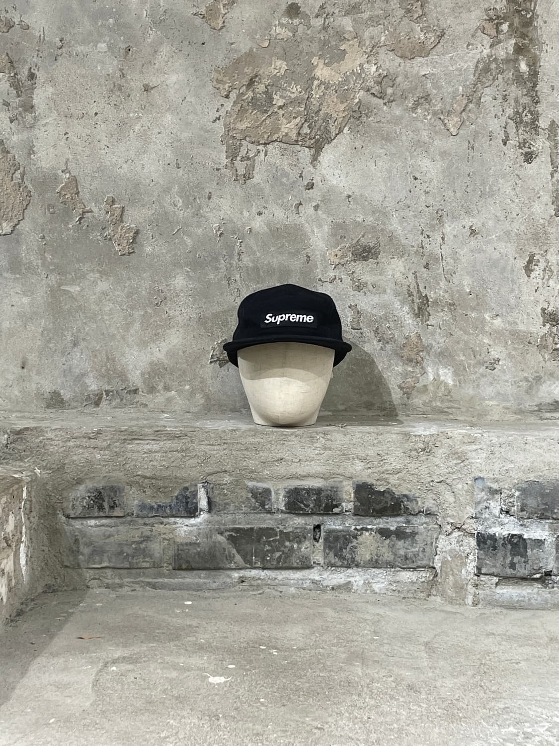 슈프림 블랙 카발리 트윌 캠프캡 상품이미지2