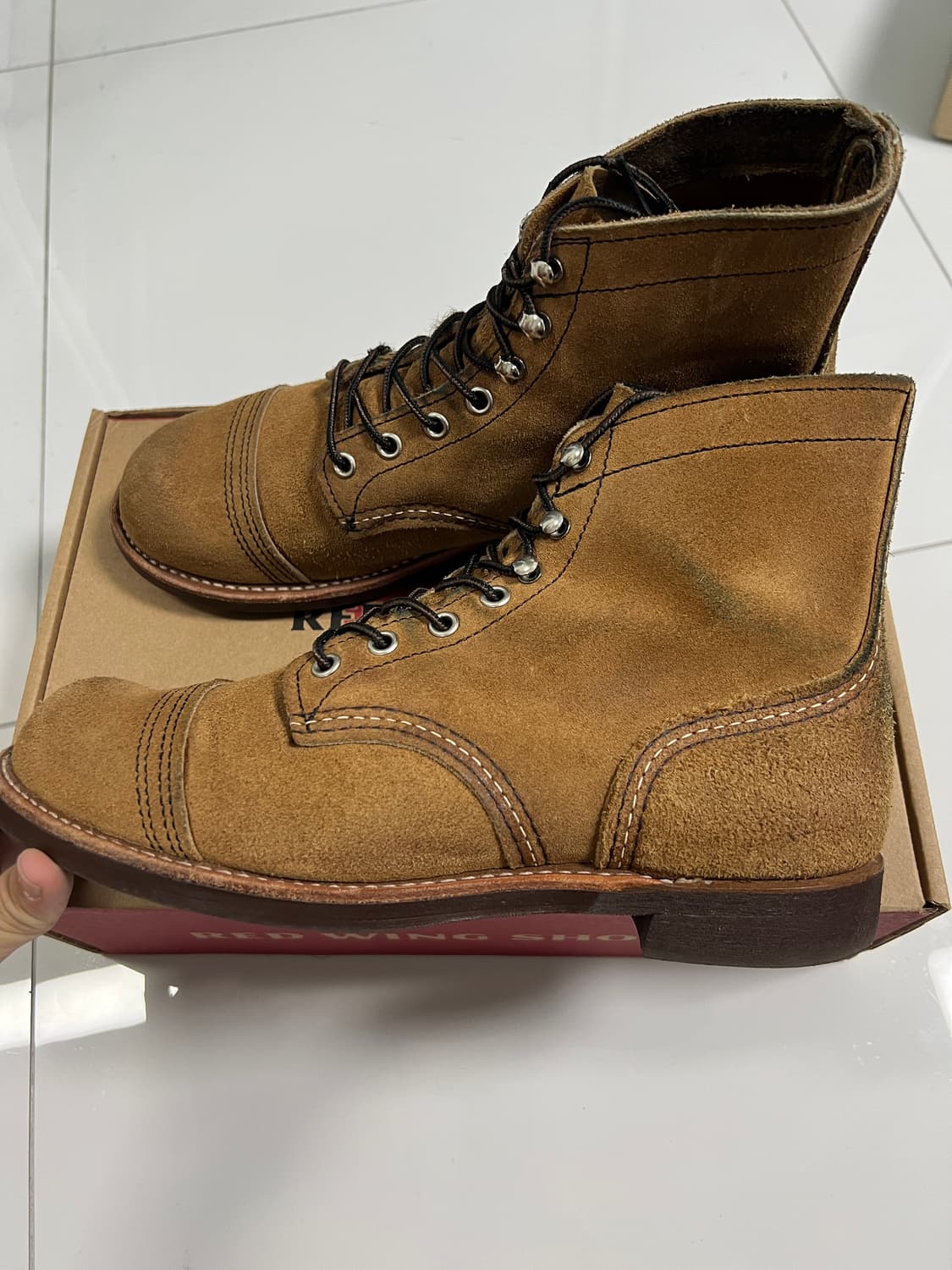 택포30) 레드윙 아이언레인저 8083 7.5D 255 호손 뮬스키너 상품이미지4