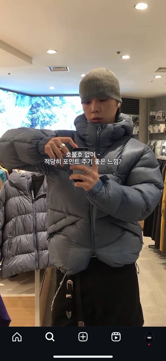 블랙야크 클라이밍 스톤마스터 다운 자켓 110 판매 상품이미지4