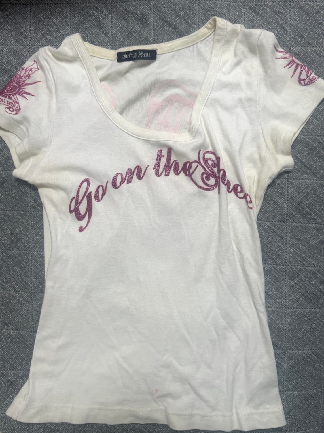 y2k 빈티지 펑크 반팔티  상품이미지2