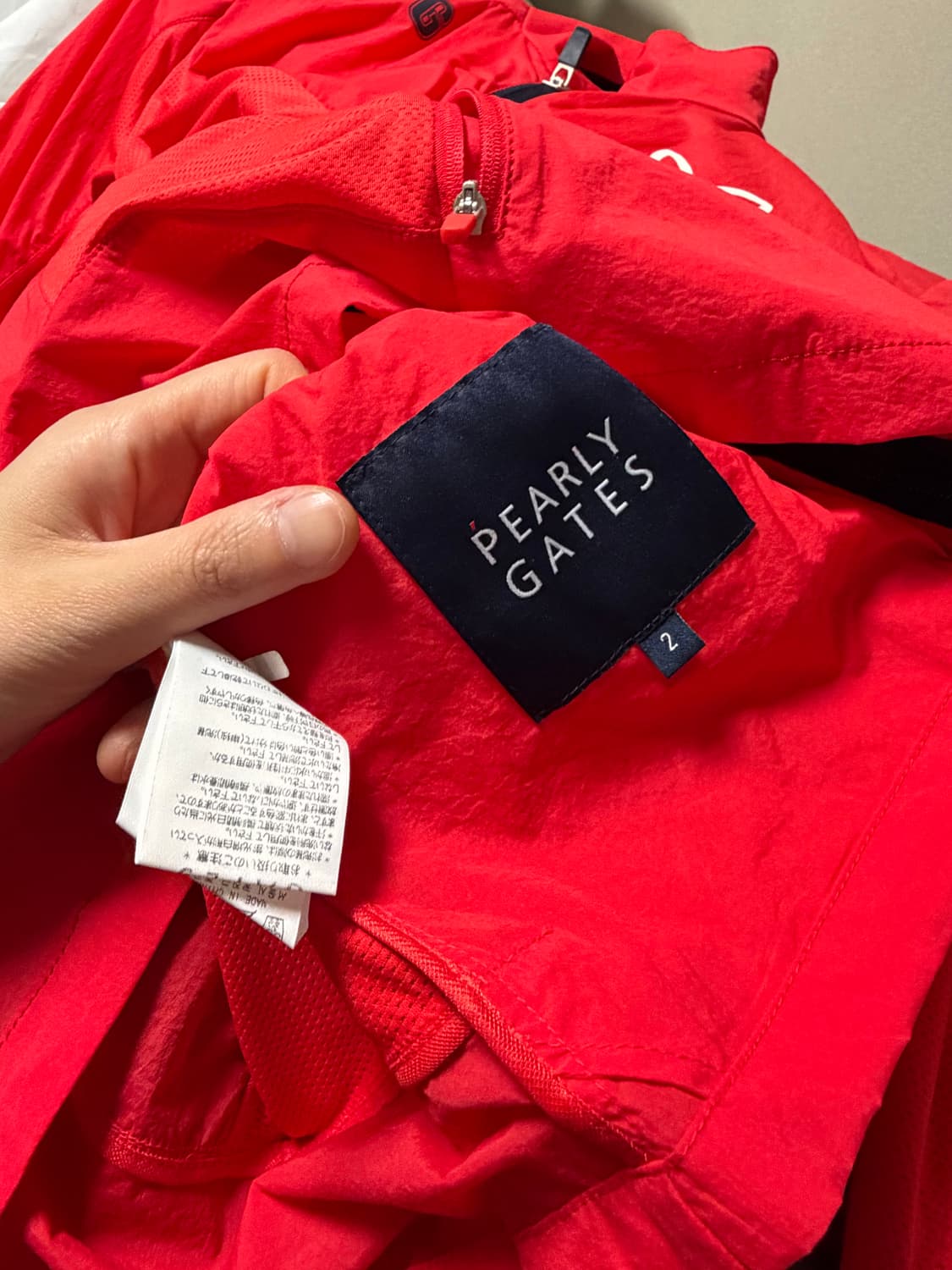 파리게이츠(PEARLY GATES) 바람막이 자켓 여성 상품이미지5