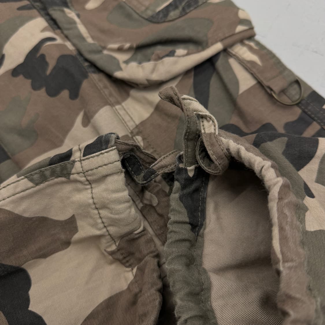 멀티포켓 Y2K 카모 탄창 와이드 빈티지 카고팬츠 상품이미지8