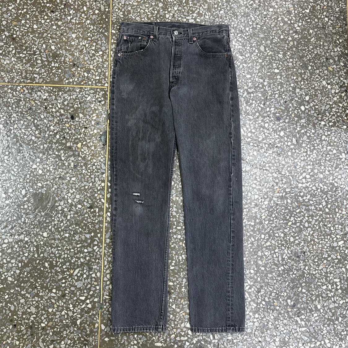 90s USA 리바이스 501 블랙 진 데님 팬츠 32 상품이미지1