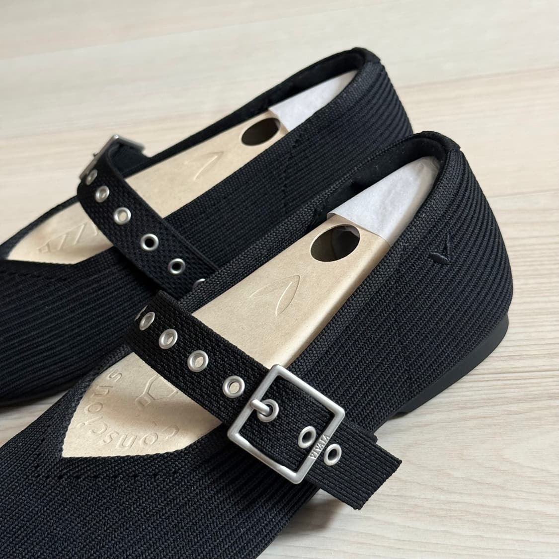 (새상품) 비바이아 마고 메리제인 3.0 (미리엘) 플랫슈즈 블랙 230 상품이미지4