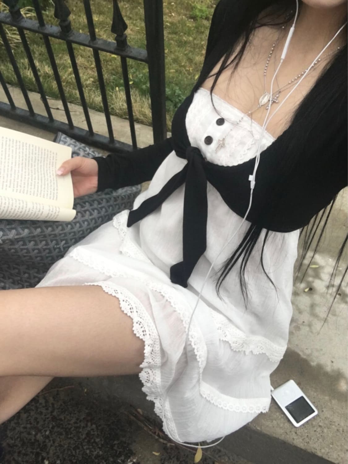 [구해요]엔젤넘버555 Mori Lace Tiered Dress 모리  상품이미지1