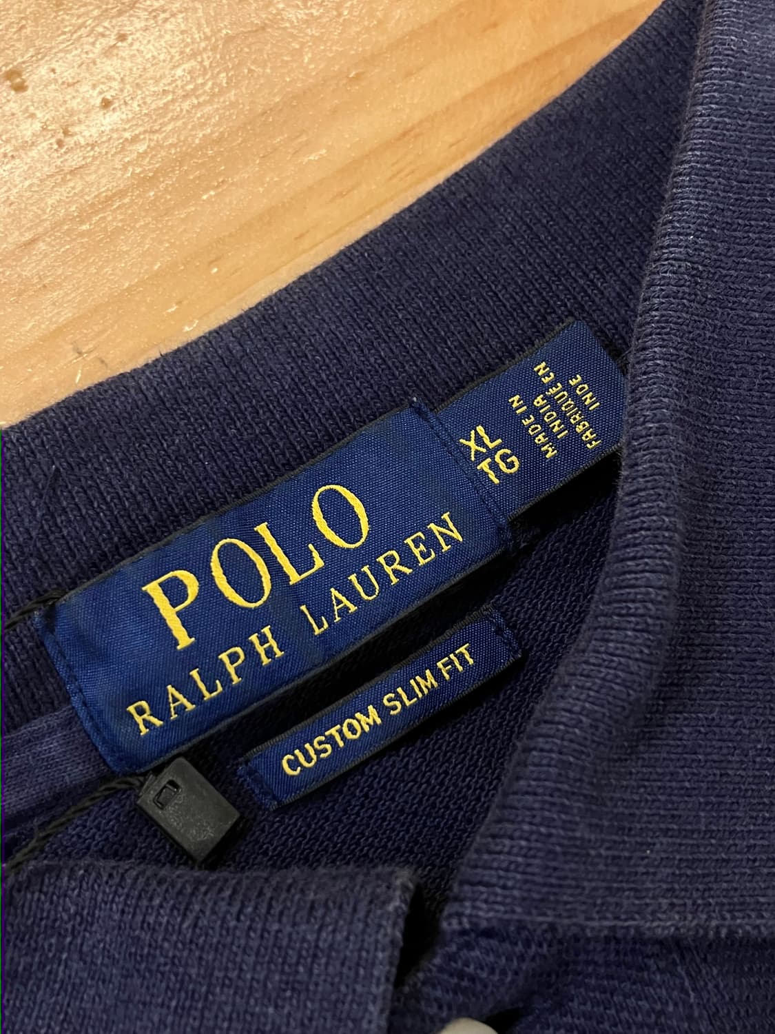 폴로 랄프로렌 카라 반팔 티셔츠 네이비 XL #csz4099 상품이미지4