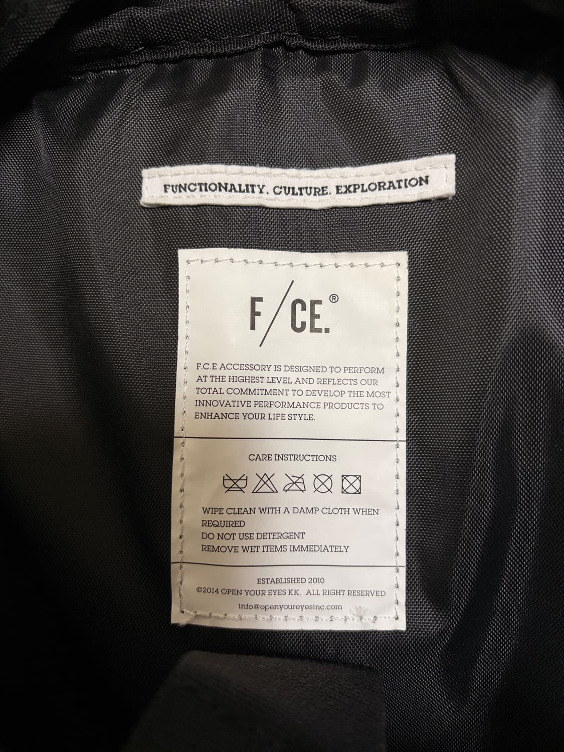 fce f/ce 950 travel 백팩 가방 블랙 33L 상품이미지3