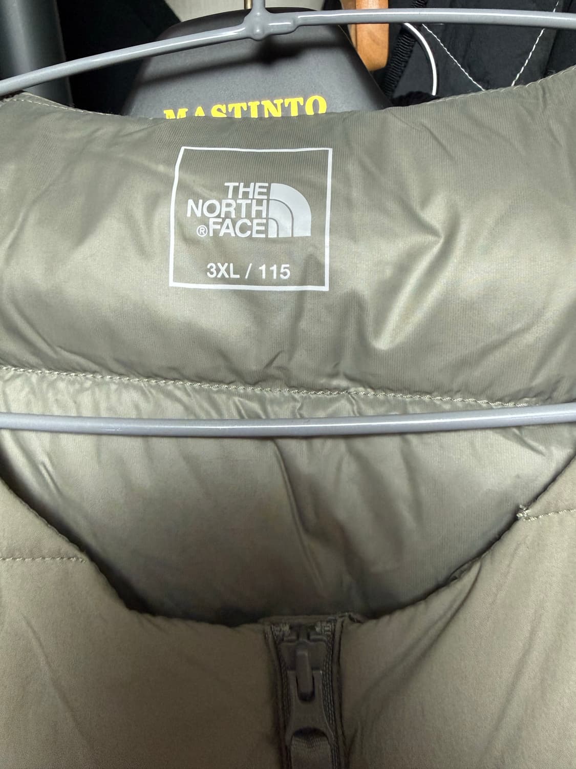 노스페이스 포플러 다운 가디건 RDS 그레이시 카키 상품이미지4