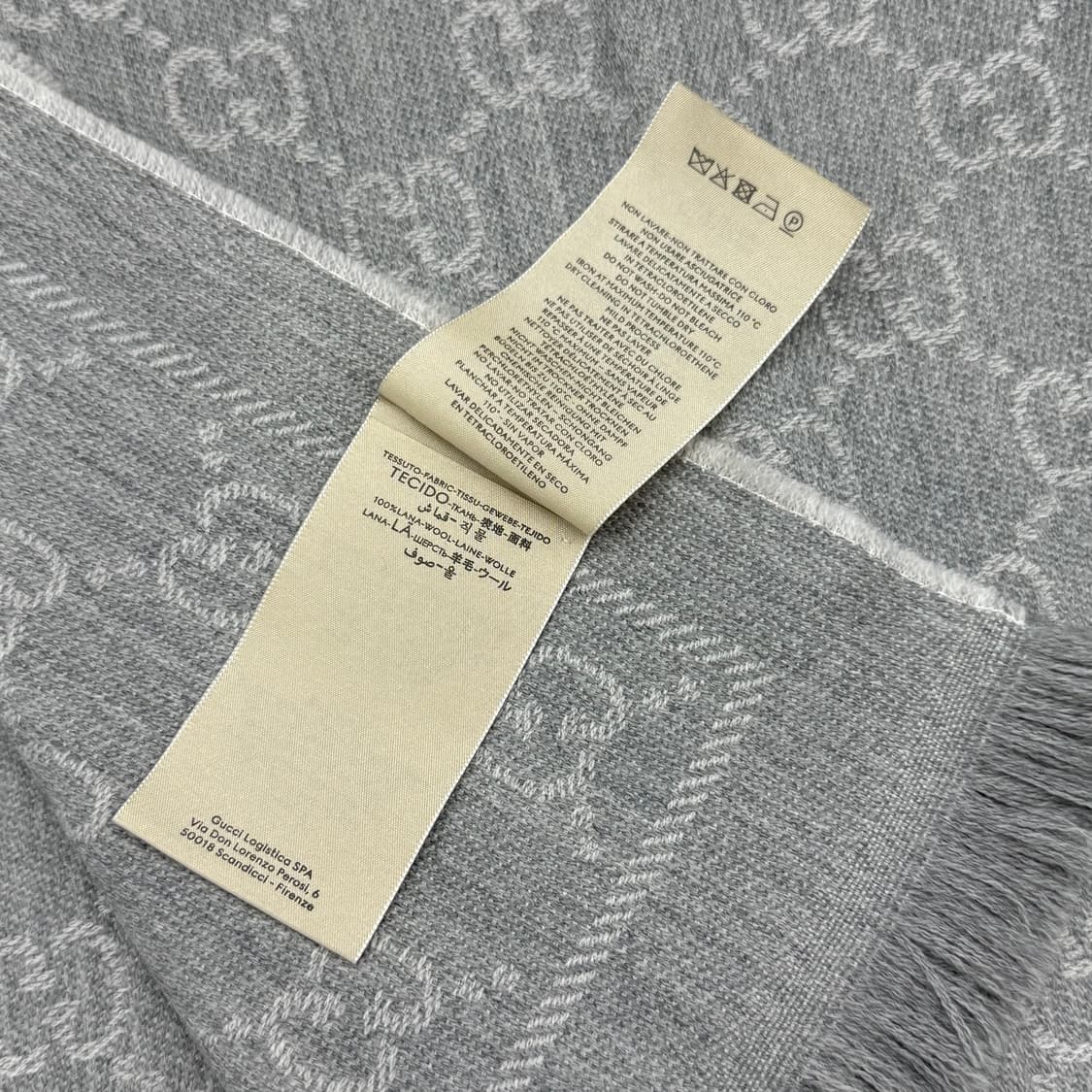 구찌 GG 울자카드 스카프 상품이미지7