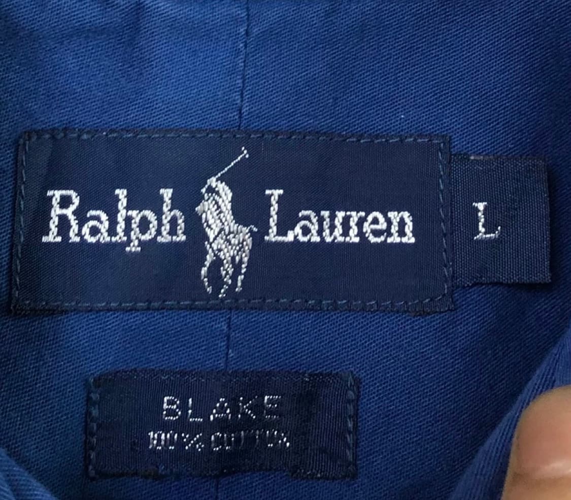 [100] 폴로 블레이크 코튼 반팔 셔츠 상품이미지3