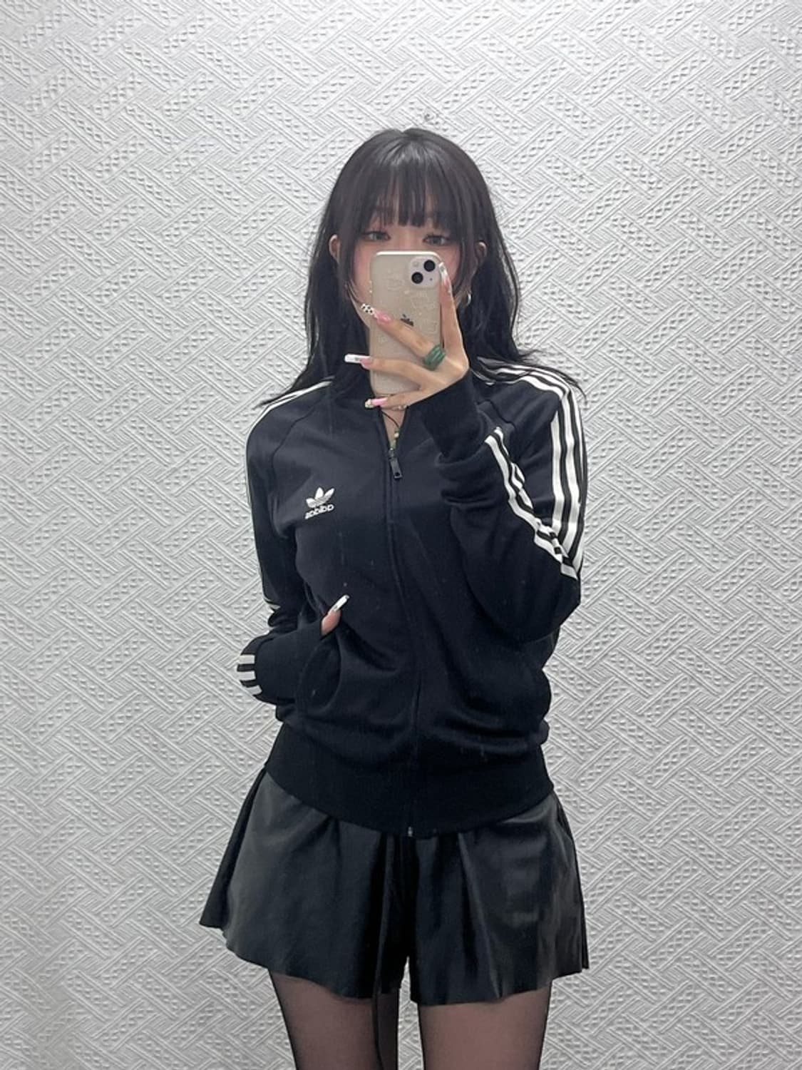 아디다스 흑탭 슈퍼스타 오리지널 삼선 져지 집업 95 C11092 상품이미지2